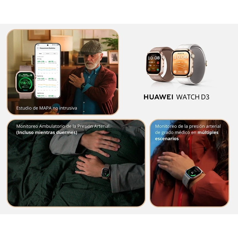 SMARTWATCH HUAWEI WATCH D3 Café, foto 9