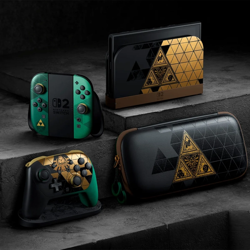 CONSOLA NINTENDO SWITCH 2. THE LEGEND OF ZELDA 40TH EDICIÓN ANIVERSARIO Rojo, foto 8