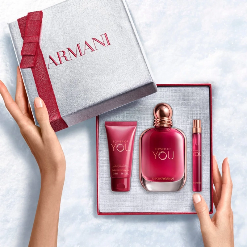 SET PERFUME MUJER GIORGIO ARMANI POWER OF YOU EDP 90ML+10ML+50ML - 4