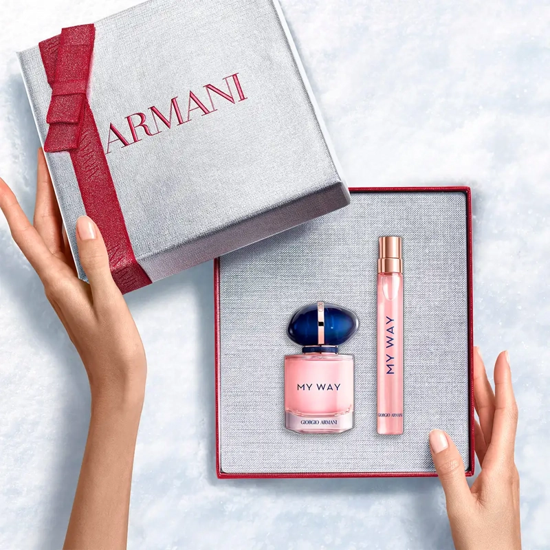 SET PERFUME MUJER GIORGIO ARMANI MY WAY EDP 30ML+10ML - 3