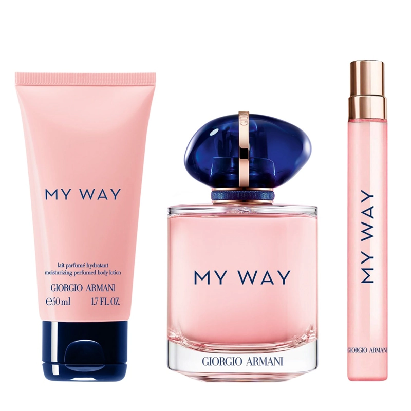 SET PERFUME MUJER GIORGIO ARMANI EDP 90ML+10ML+50ML