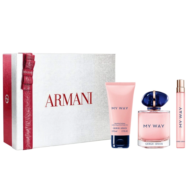 SET PERFUME MUJER GIORGIO ARMANI EDP 90ML+10ML+50ML - 2