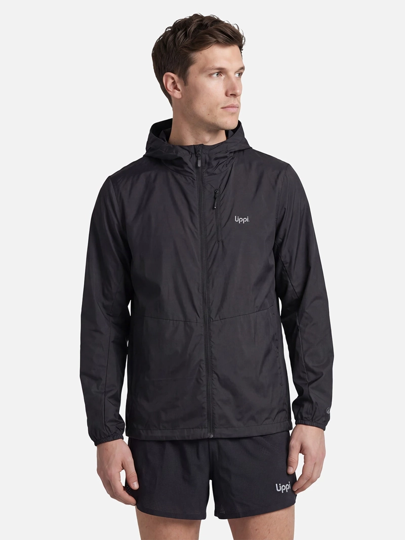 CORTAVIENTO OUTDOOR HOMBRE LIPPI NIGHTFALL SL WINDBREAKER NEGRO - 1