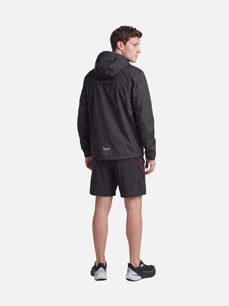 CORTAVIENTO OUTDOOR HOMBRE LIPPI NIGHTFALL SL WINDBREAKER NEGRO - 5