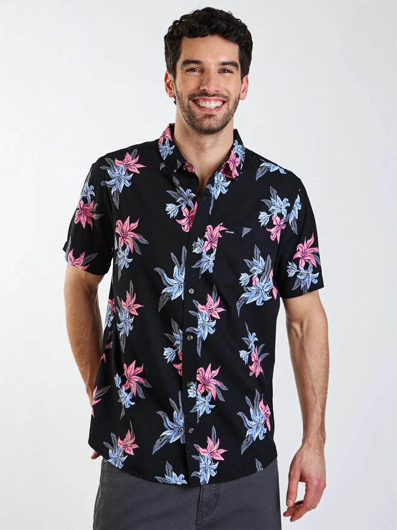 CAMISA HOMBRE RIP CURL MANGA CORTA - 1