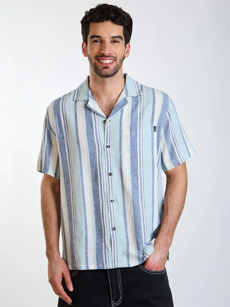 CAMISA HOMBRE RIP CURL MANGA CORTA - 1