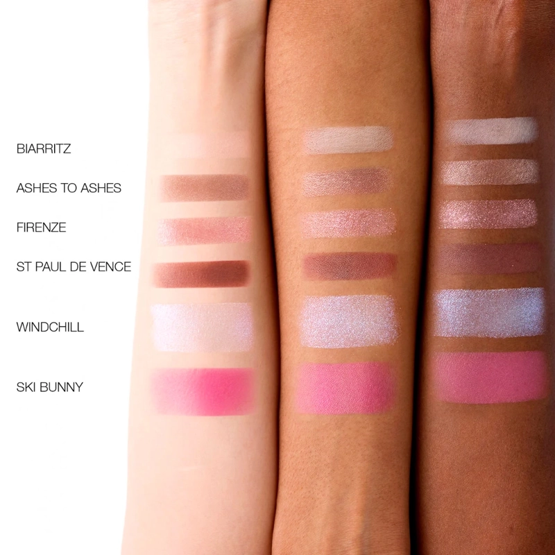 PALETA DE SOMBRAS NARS CHEEK & EYEs NIGHTIME SNOW GAMES, foto 3