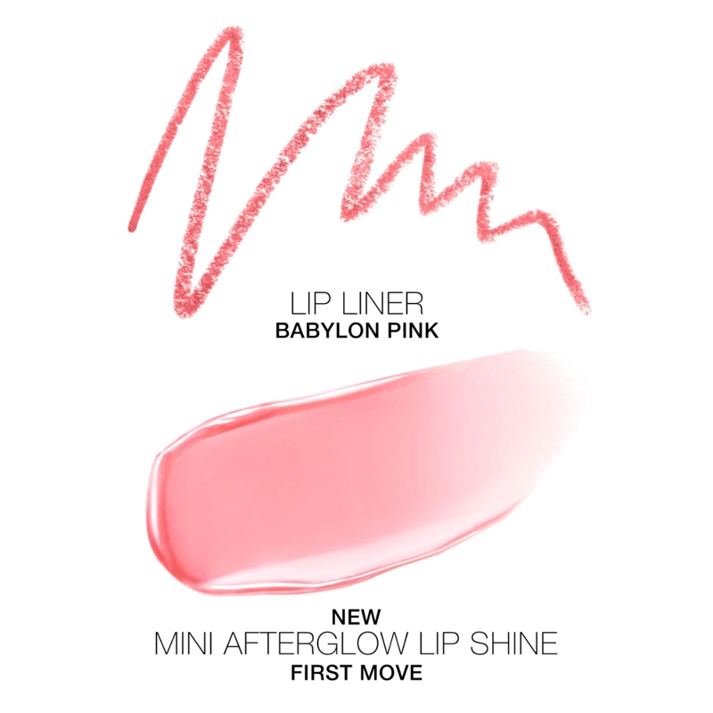 SET LIP COMBO NARS LIP & SHINE BABYLON PINK + FIRST LOVE, foto 3