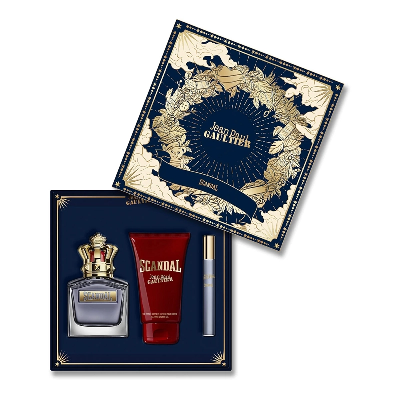 SET PERFUME HOMBRE JEAN PAUL GAULTIER SCANDAL EDT 100ML+75ML+OEDT 10ML - 3