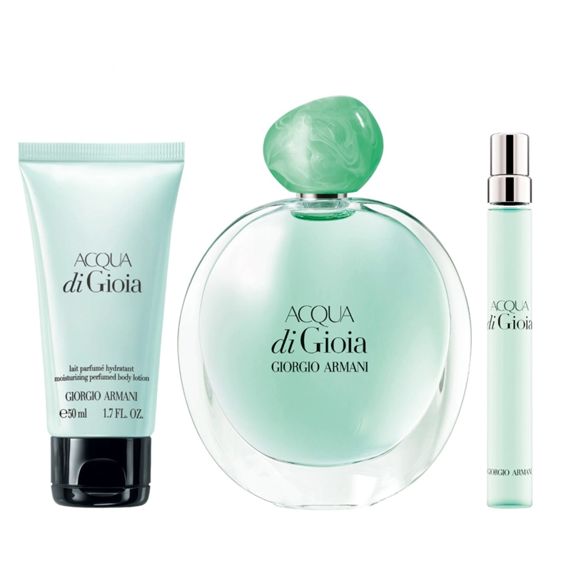 SET PERFUME MUJER GIORGIO ARMANI ACQUA DI GIOIA EDP 100ML+10ML+50ML - 1
