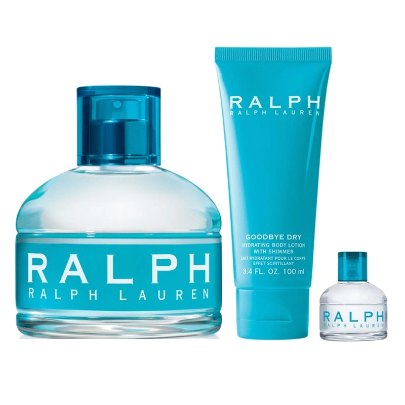 SET PERFUME MUJER RALPH LAUREN EDT 100ML+7ML+100ML - 1