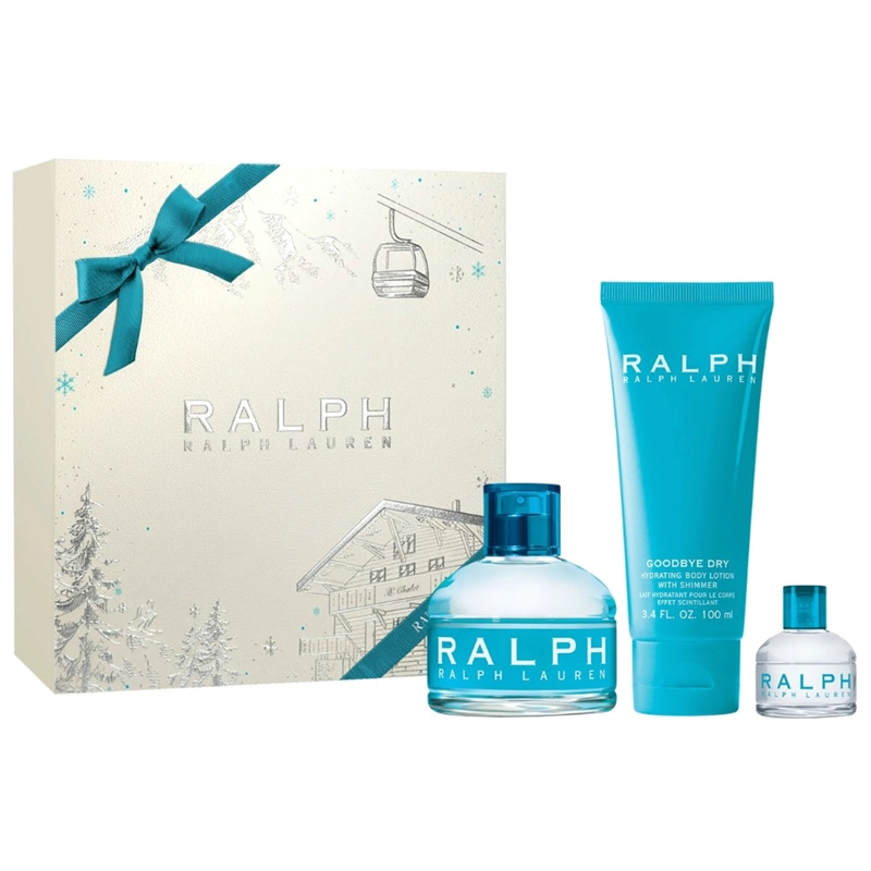 SET PERFUME MUJER RALPH LAUREN EDT 100ML+7ML+100ML - 2