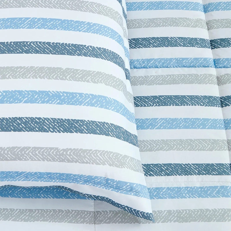 PLUMÓN ANDES ESTAMPADO 1.5 PLAZAS RAYAS - 2
